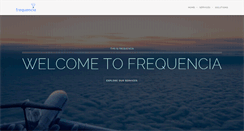 Desktop Screenshot of frequencia.co.uk