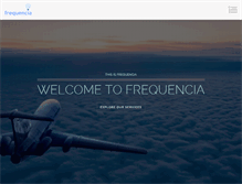 Tablet Screenshot of frequencia.co.uk