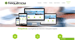 Desktop Screenshot of frequencia.com.br